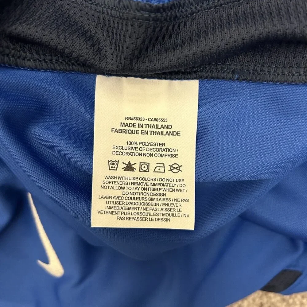 Nike Soccer Jersey Top Short Sleeves Blue Women's Dri-Fit Size XL - NWT$50